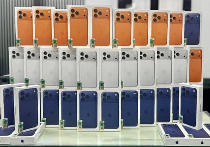 Iphone 17 Pro Max PTA Official Box Pack/ 17 Air JV/ 16 Plus 15 Jl