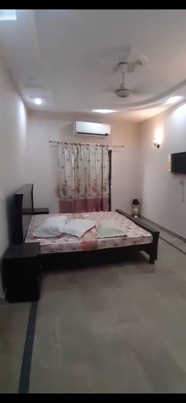 6.5 Marla Fully Furnished Upper Portion for Rent All facilities available e. t. c