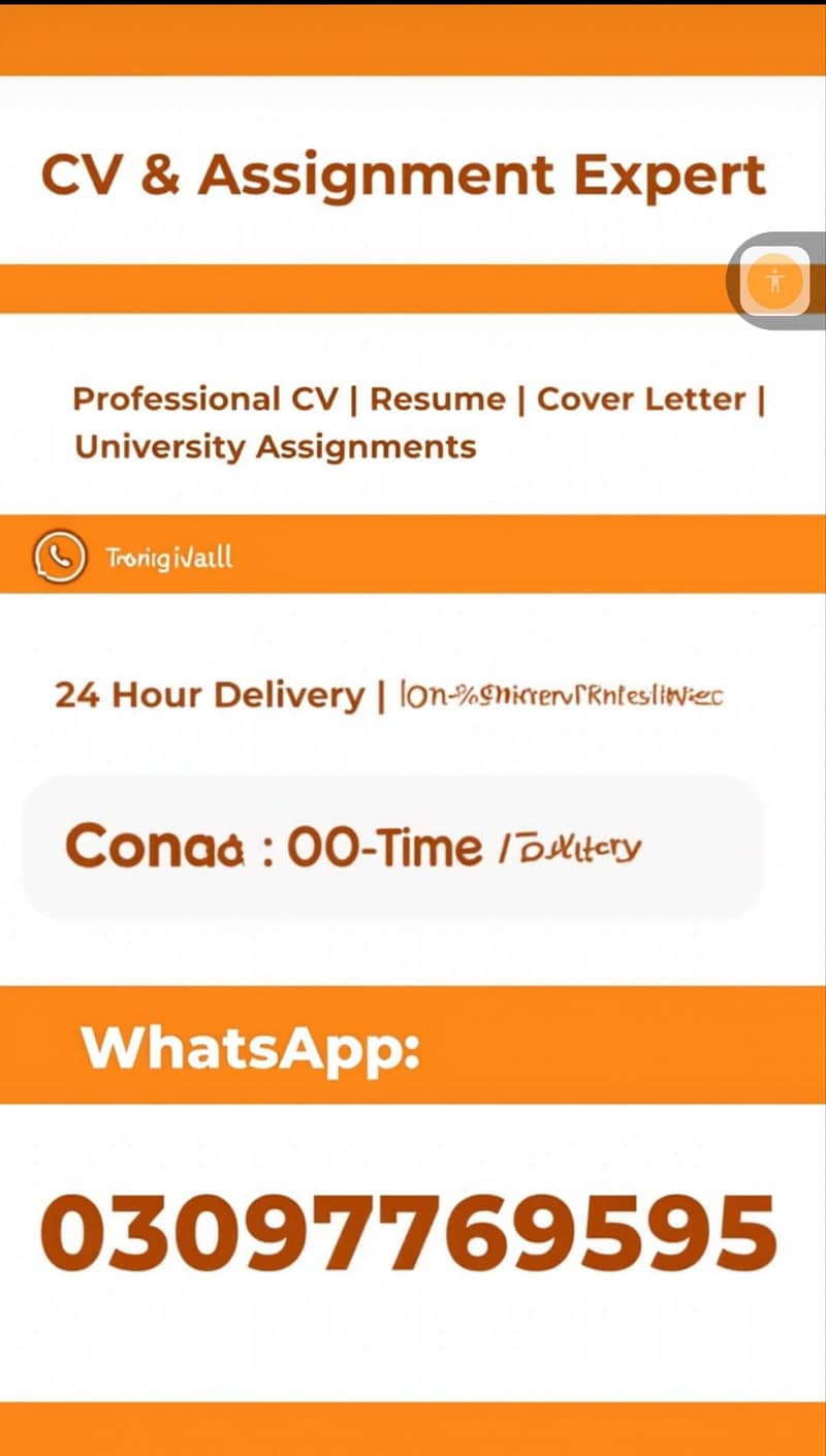 Professional Assignment , CV & PPT, services 0