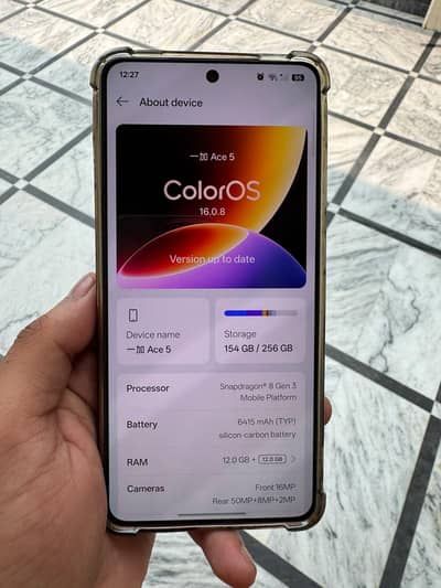 One Plus Ace 5 12/256 GB White