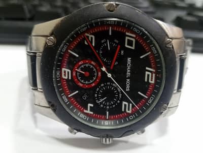 Michael core chronograph watch for men 43 mm dial size