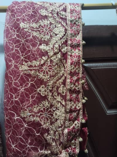 Bridal Suit for sale only 2 time used 03183632714