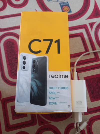 Realme C71 6/128GB | 8 Month Warranty | Box Charger | 50k