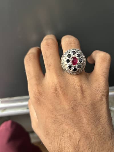 Silver ring pure chandi for sall