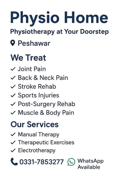 physiotherapy home services