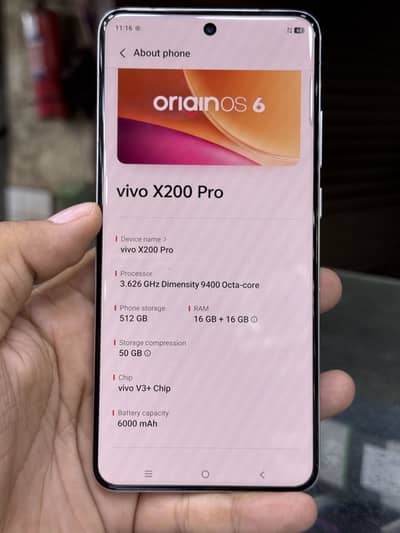 Vivo x200 Pro