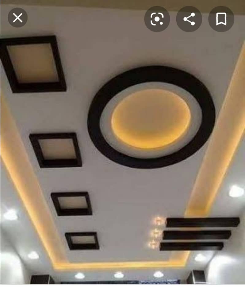 Pop ceiling/Gypsum false ceiling/Modren ceiling design/Fancy ceiling 1