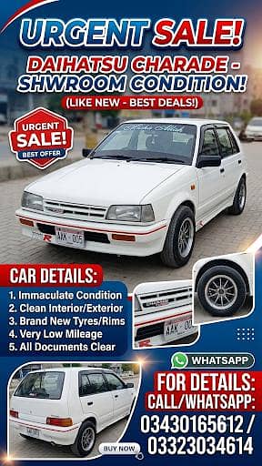 charade car new condition new