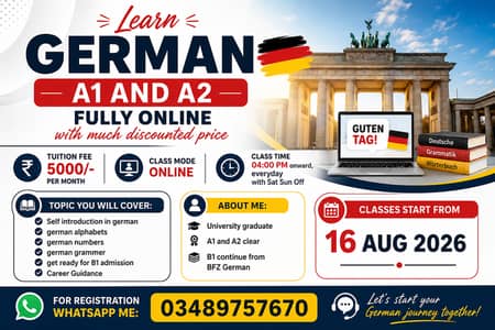 German A1 & A2 Course
