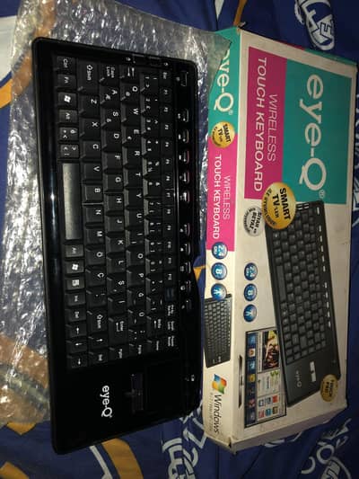 Eye-Q Wireless Touch Keyboard 2.4GHz – Tested & Working
