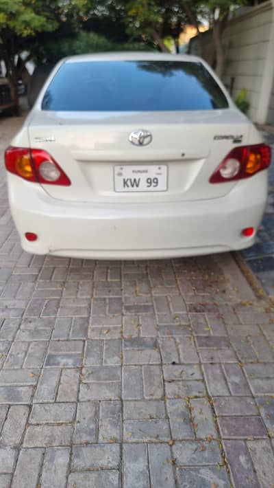 Toyota Corolla XLI 2009