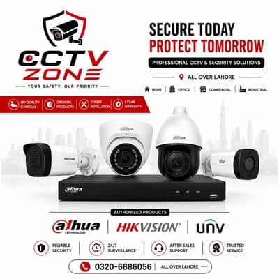 Cctv Cameras - Dahua Hikvision Security cctv camera installation