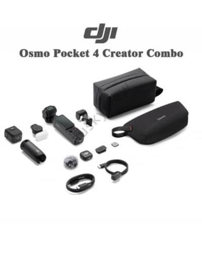 DJI Osmo Pocket 4 Creator Combo |  Mint Condition  Urgent Sale