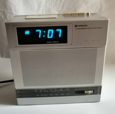 Radio Hitachi Speak Clock (Japan) *Fixed Price*