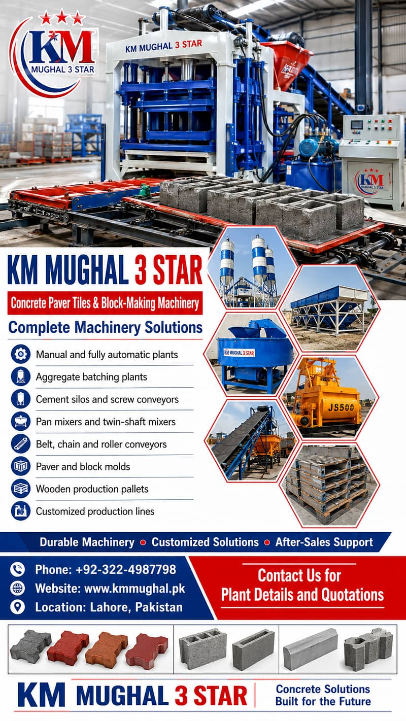 Brick Making Machine | Block Making Machine | Soil / Mud Brick Machine 1