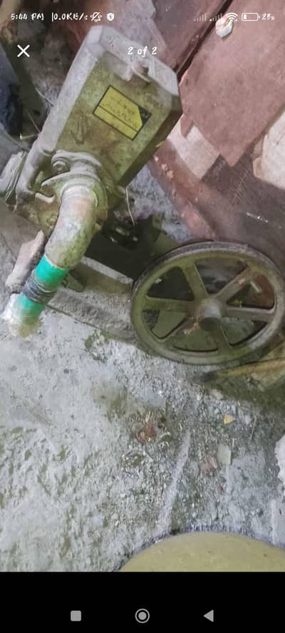Diamond donkey pump