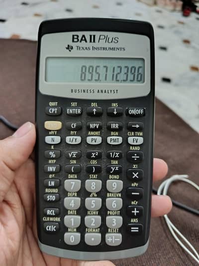 Texas Instruments BA II Plus Financial Calculator