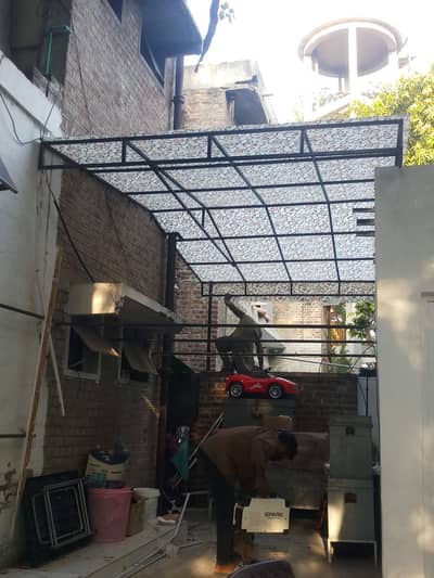 fiberglass Terrace Shade - Garage Shade - fiberglass shaeds