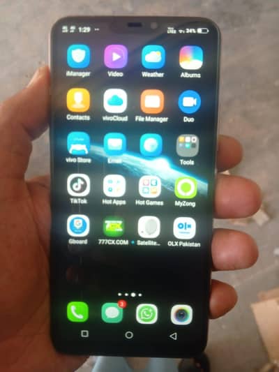 Vivo Y81 3gb 32gb PTA approved face id work Karti hai