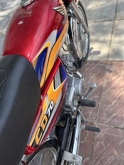 Honda CD 70 2025 model 10 by 10