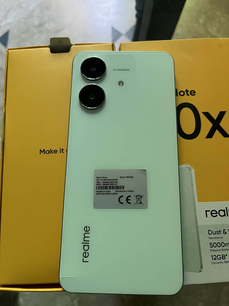 Realme note 60x 0