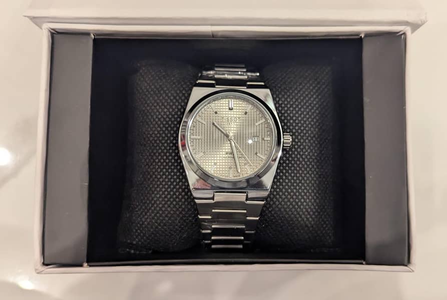 Premium Black Skeleton Men's Wrist Watch luxury stainless steel watch 6