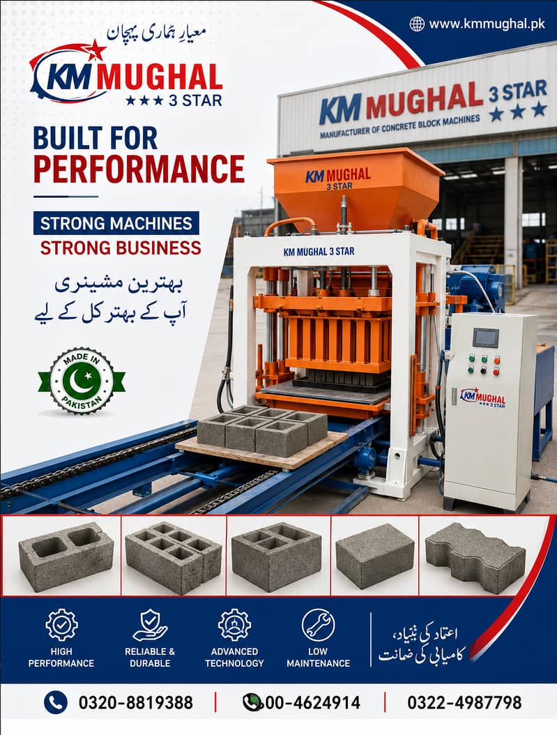 Concrete Solid Block Egg Layer machine Automatic 4