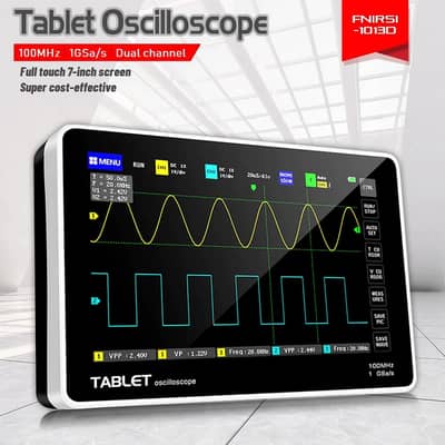 Digital Tablet Oscilloscope, 2-CH, 100MHz price in pakistan 1013D