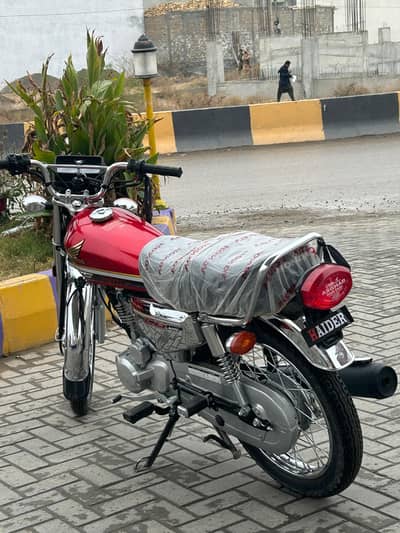 honda cg125 self start