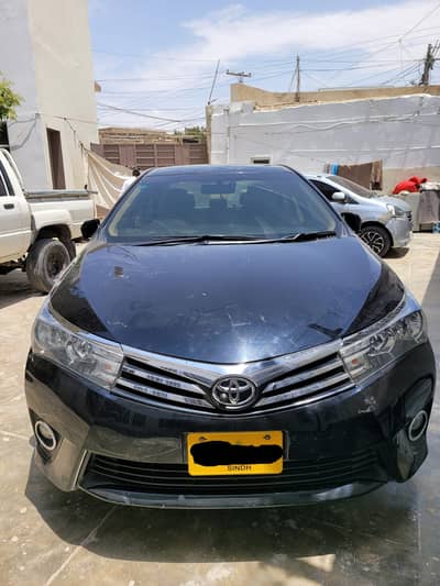 Toyota Grande 1.8 2017 model Sindh registered 1800 cc Black Color Mint