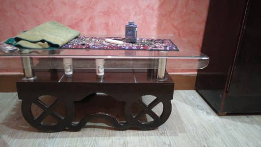 Modern Glass Top Coffee Table