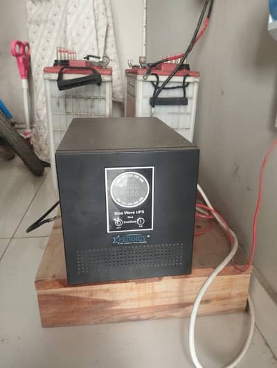 UPS with two Tabular Batteries (3KW Load)