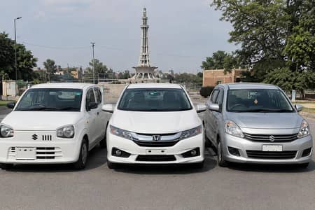 Self drive car rental/ Rent a car without  driver/ Yaris/City/ Alto/Cu