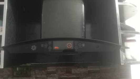 Grace kitchen hood with sensor and touch system and led lights
