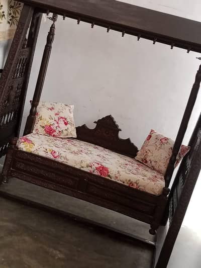 wooden home swing