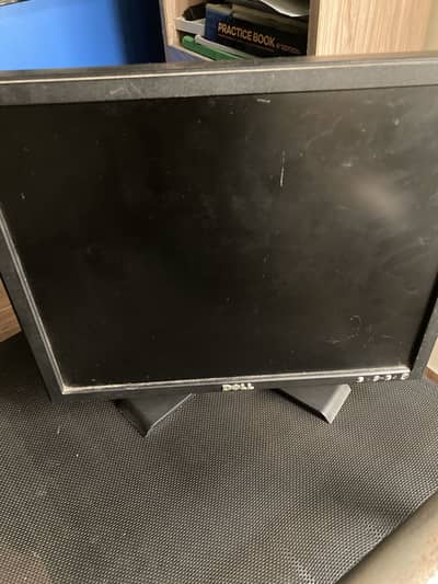Dell 17-Inch LCD Monitor (E177FP) + Free VGA to HDMI Converter