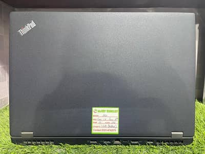 Lenovo ThinkPad P50 Workstation — Core i7 6th Gen HQ | 16GB RAM | 4GB