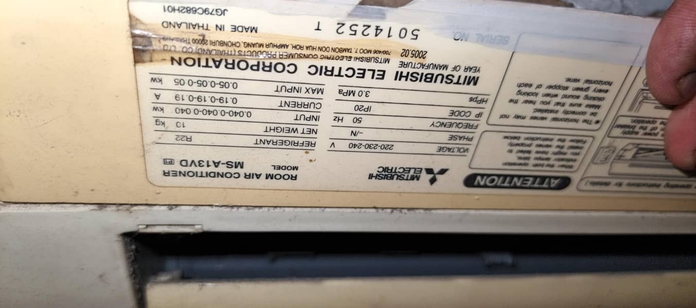 mitsubishi split ac 4