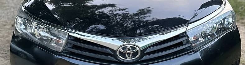 2015 model corolla car head lamps and back lights