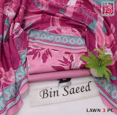 Bin saeed Premium Lown Collection 03711080618