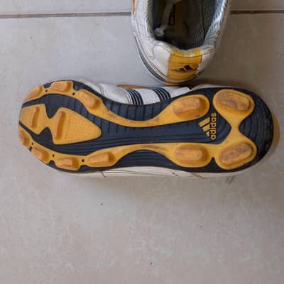 football shoes for kids age 8 to 13 a bit used Adidas shoes