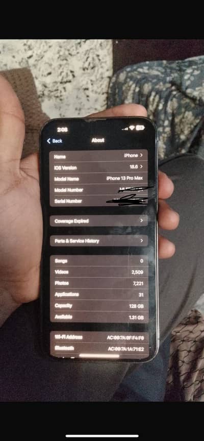 Iphone 13 pro max non pta 03037517753