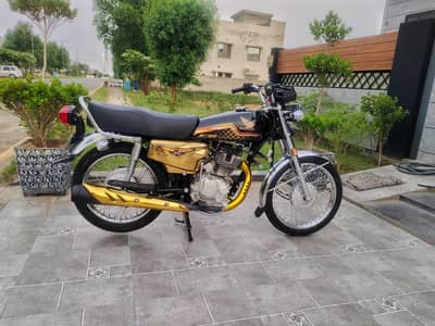 HONDA CG125 SELF START GOLD EDITION FOR SALE