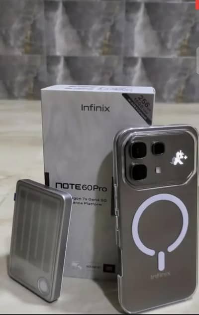 Note 60 Pro with full box