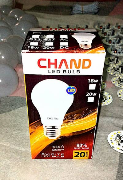 20W led bulb with 1 year warranty