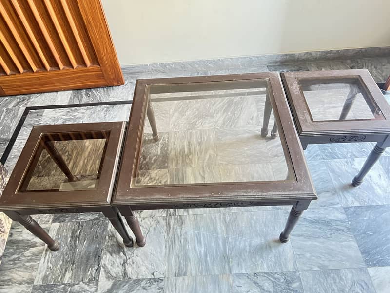 3 table set used 1