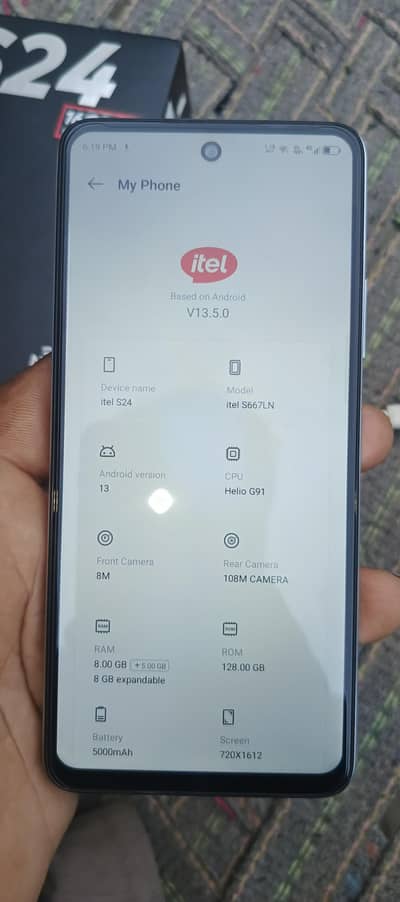 Itel S24 8 8 128