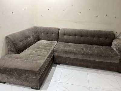 L shape sofa