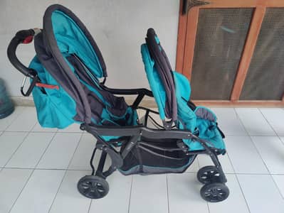 juniors twin stroller