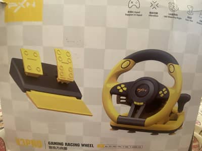 Slightly used steering wheel Pxn V3 (Pro) With Box And Every Thing 